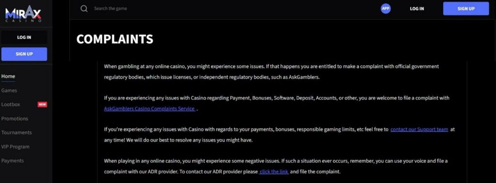 Mirax Casino Review - 2025 2 Mirax Casino Review - 2025