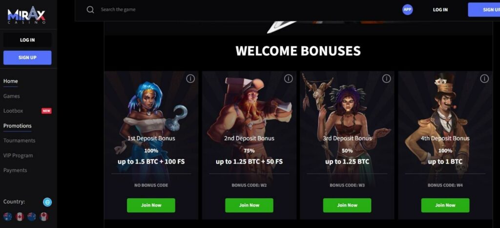 Mirax Casino Review - 2025 3 Mirax Casino Review - 2025