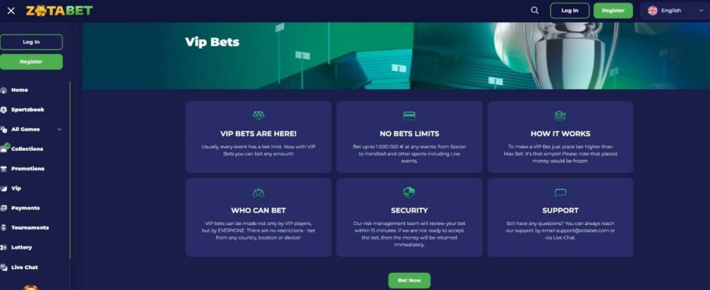 Zotabet Casino Review - 2025