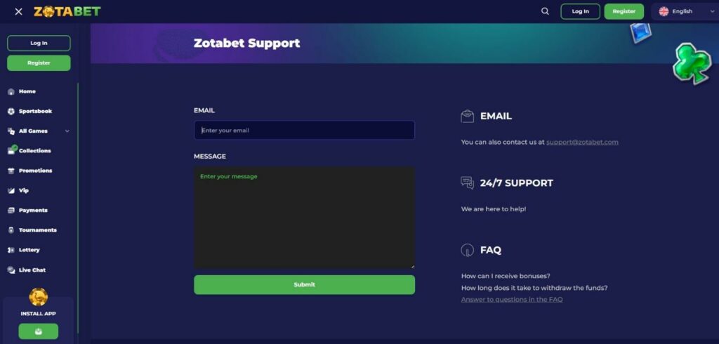 Zotabet Casino Review - 2025