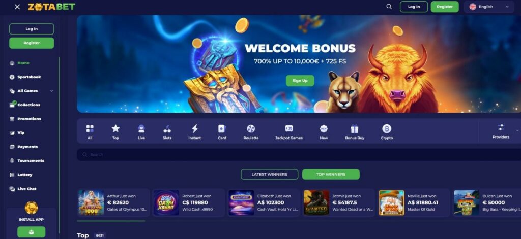 Zotabet Casino Review - 2025