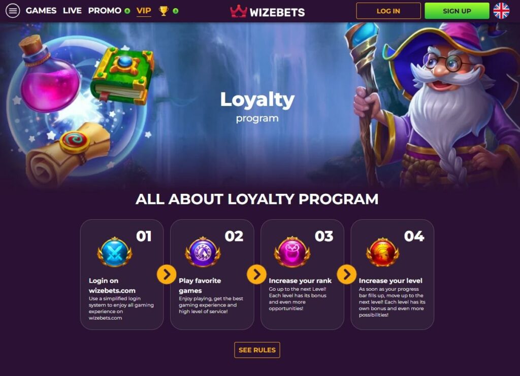 Wizebets Casino Review - 2025 13 Wizebets Casino Review - 2025