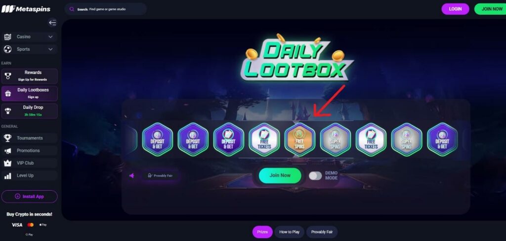 Metaspins Casino Review - 2025 5 Metaspins Casino Review - 2025