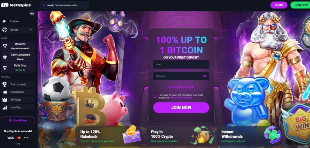 Metaspins Casino Review - 2025 15 Metaspins Casino Review - 2025