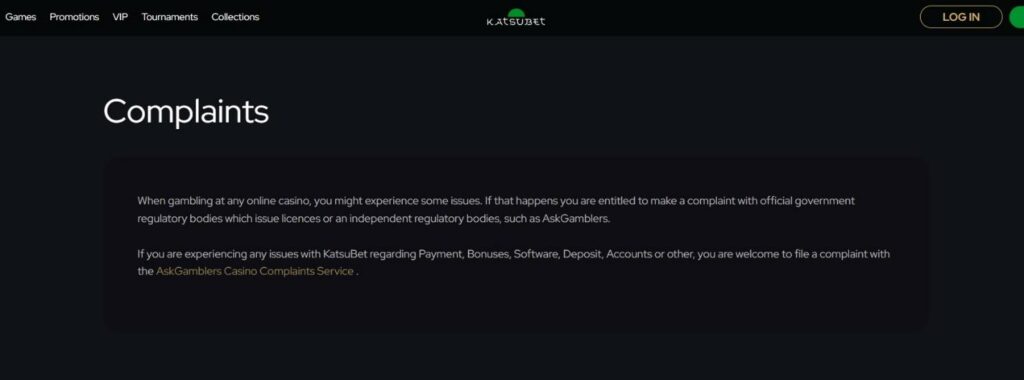 Katsubet Casino Review - 2025 19 Katsubet Casino Review - 2025