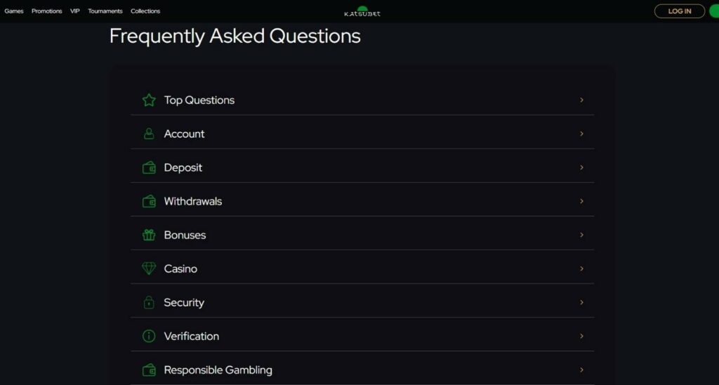Katsubet Casino Review - 2025 20 Katsubet Casino Review - 2025