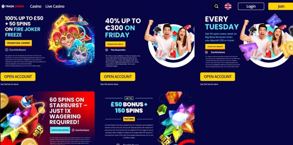Trada Casino Review - 2025