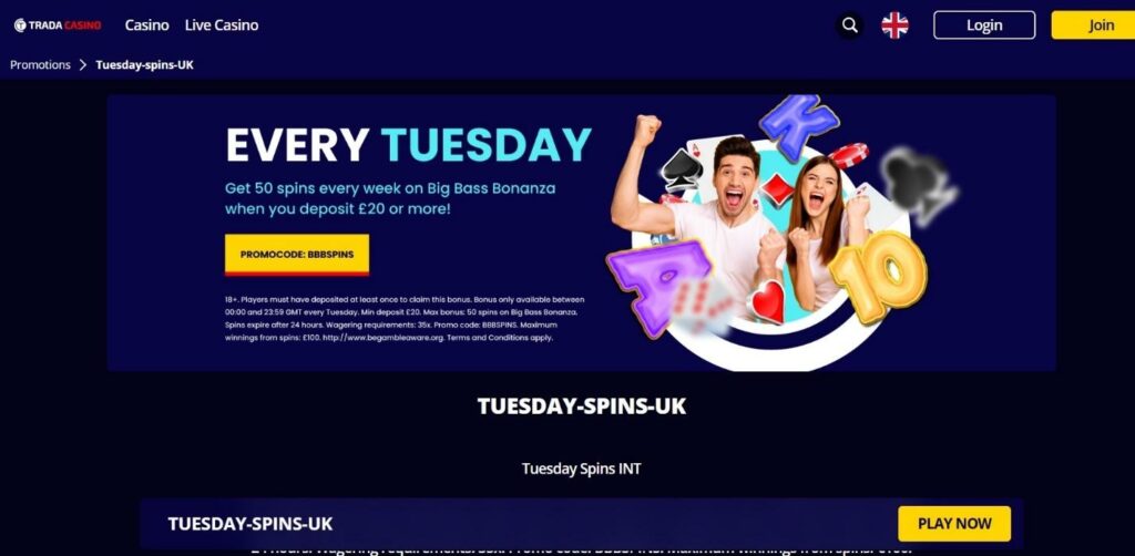 Trada Casino Review - 2025