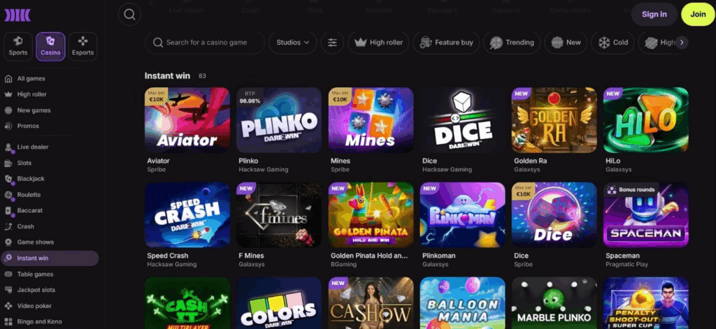 Cloudbet Casino Review - 2025