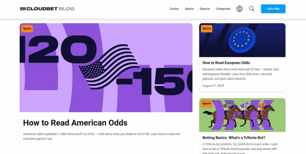 Cloudbet Casino Review - 2025