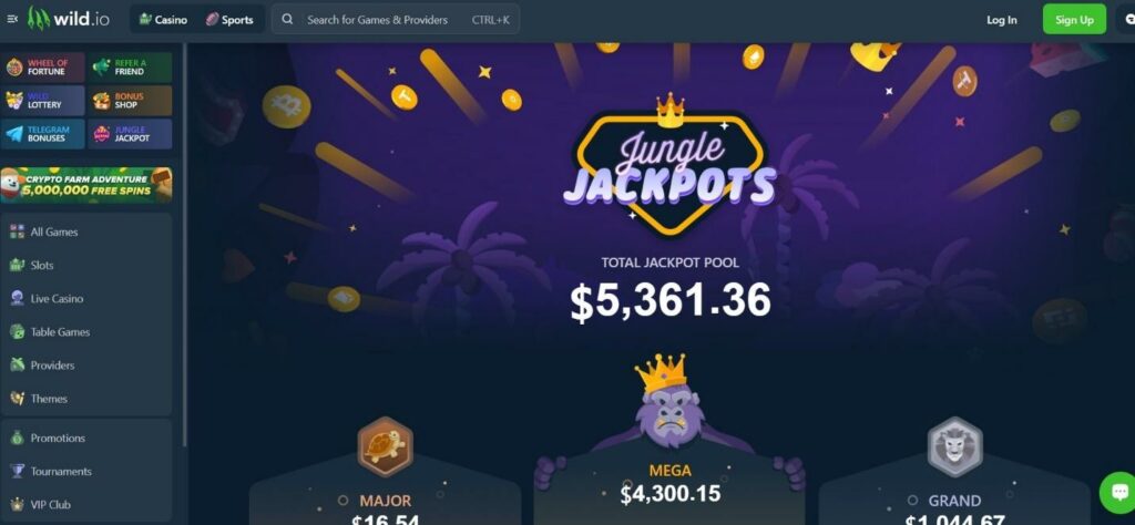 Wild.io Crypto Casino Review - 2025