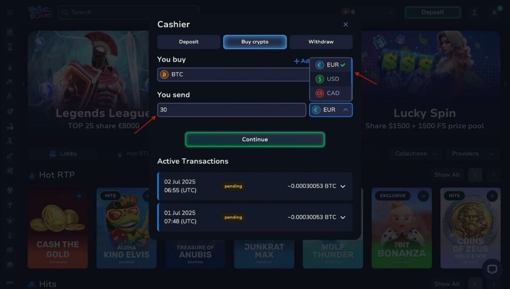 7Bit Casino Review - 2025 19 7Bit Casino Review - 2025