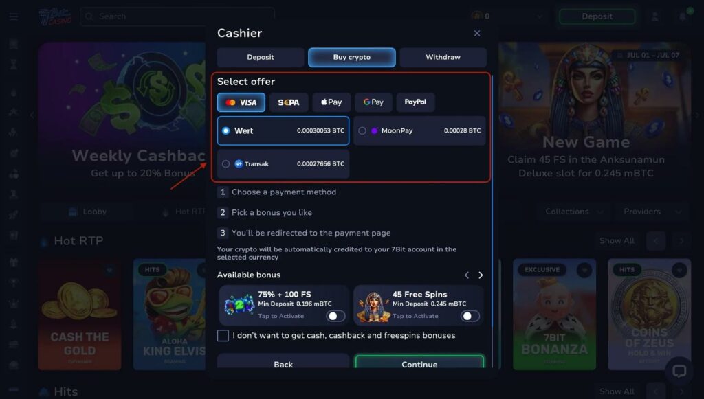 7Bit Casino Review - 2025 20 7Bit Casino Review - 2025