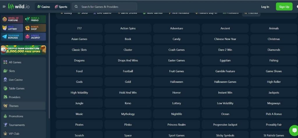 Wild.io Crypto Casino Review - 2025
