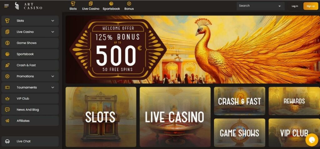Art Casino Review - 2025 3 Art Casino Review - 2025