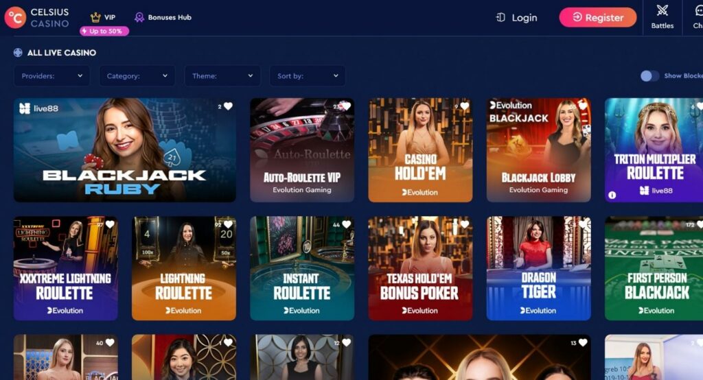 Celsius Casino Review - 2025 15 Celsius Casino Review - 2025
