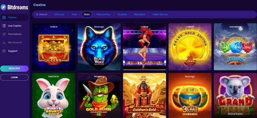 Bitdreams Casino Review - 2025