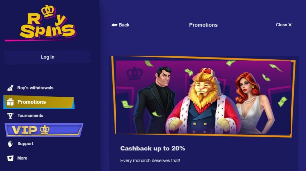 Royspins Casino Review - 2025 5 Royspins Casino Review - 2025