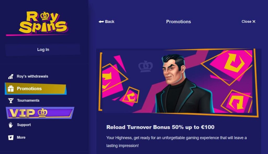 Royspins Casino Review - 2025 7 Royspins Casino Review - 2025