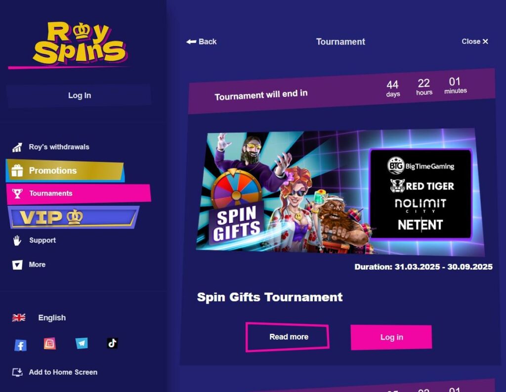 Royspins Casino Review - 2025 13 Royspins Casino Review - 2025