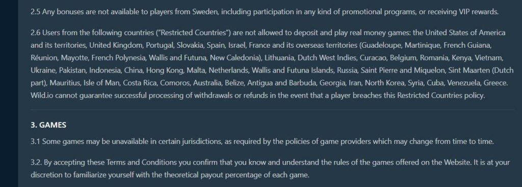 Wild.io Crypto Casino Review - 2025