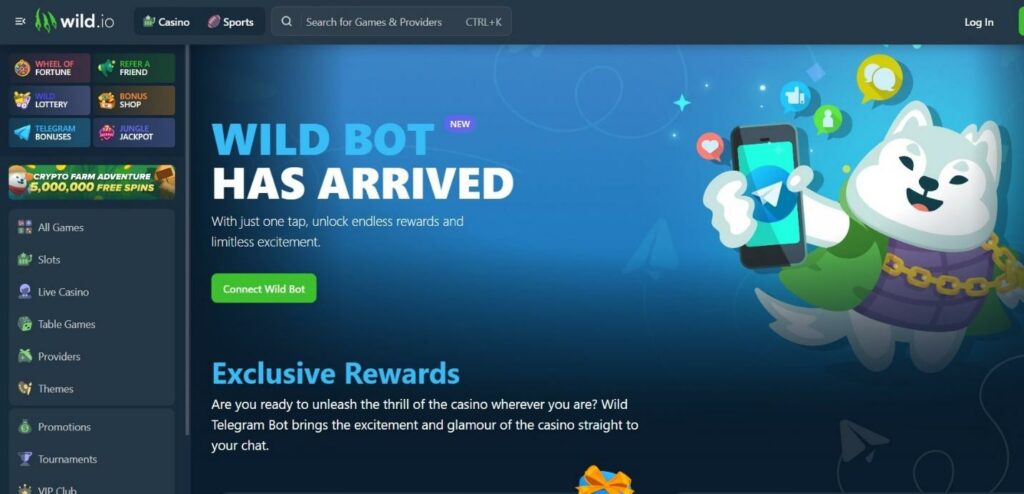 Wild.io Crypto Casino Review - 2025