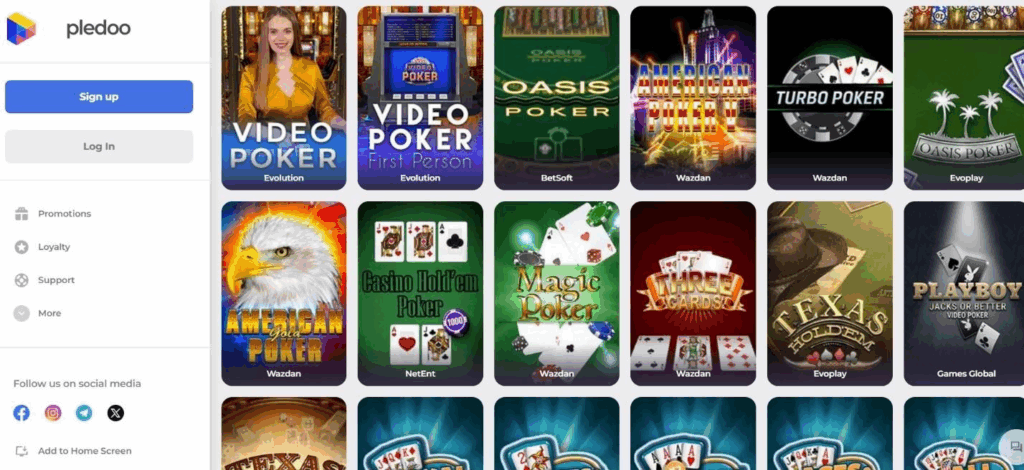 Pledoo Casino Review - 2026 9 Pledoo Casino Review - 2026