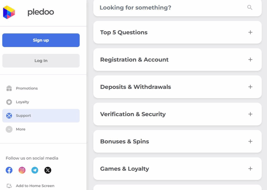 Pledoo Casino Review - 2026 15 Pledoo Casino Review - 2026