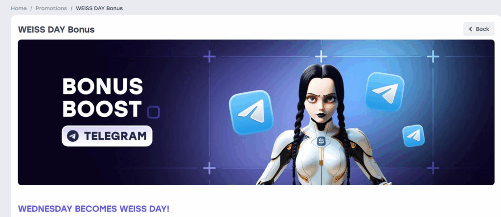 Weiss Casino Review - 2025 9 Weiss Casino Review - 2025
