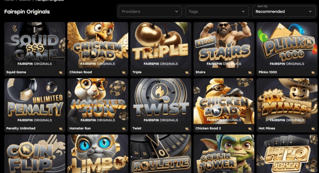 Fairspin Casino Review - 2026