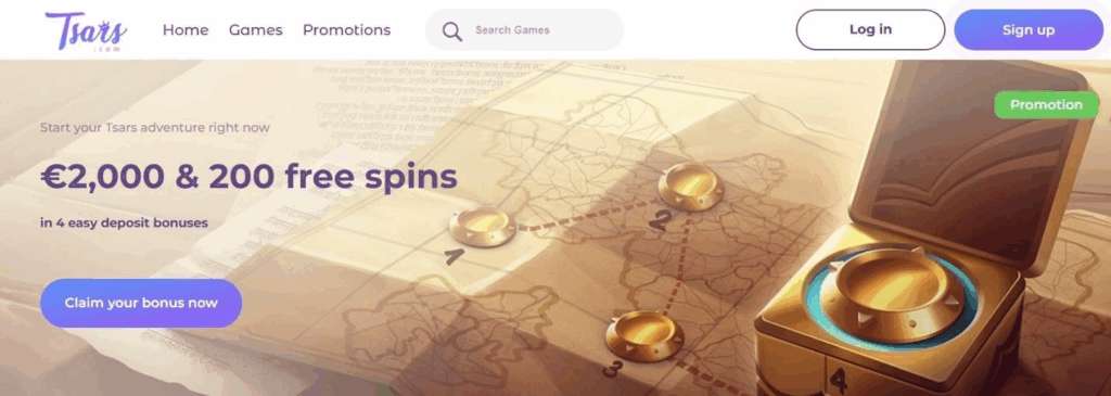 Tsars Casino Review - 2026 4 Tsars Casino Review - 2026