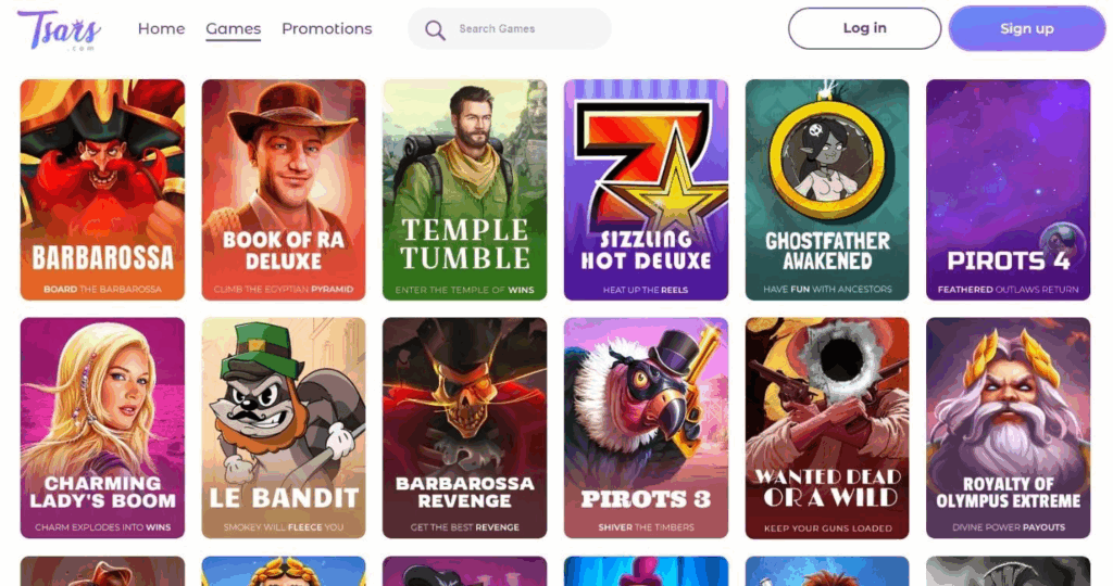 Tsars Casino Review - 2026 8 Tsars Casino Review - 2026