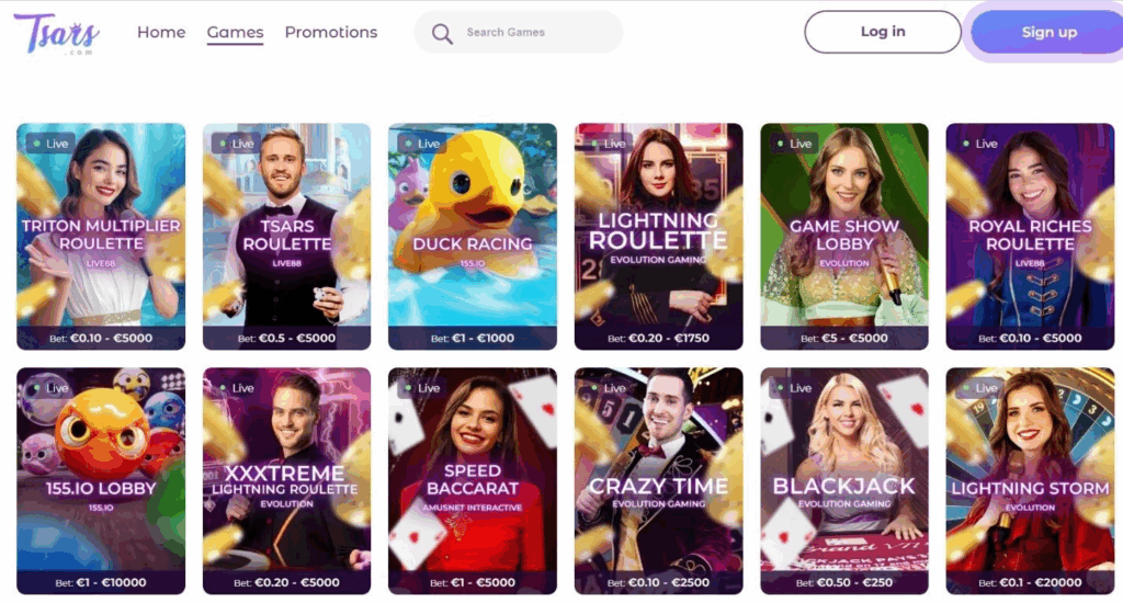 Tsars Casino Review - 2026 9 Tsars Casino Review - 2026