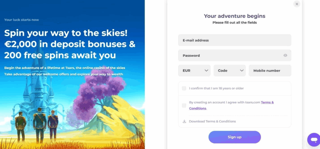 Tsars Casino Review - 2026 10 Tsars Casino Review - 2026