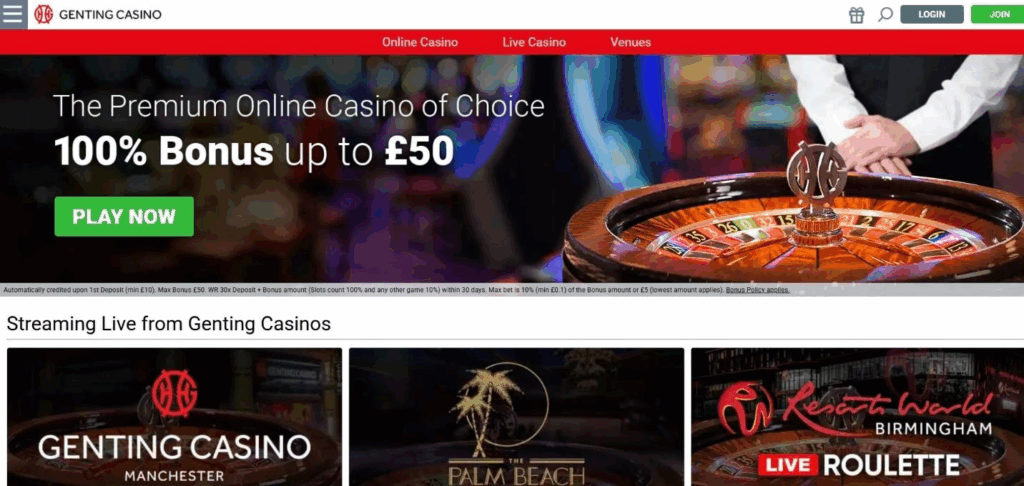 Genting Casino Review - 2025 3 Genting Casino Review - 2025