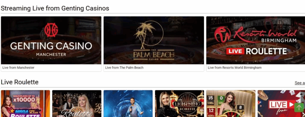 Genting Casino Review - 2025 11 Genting Casino Review - 2025