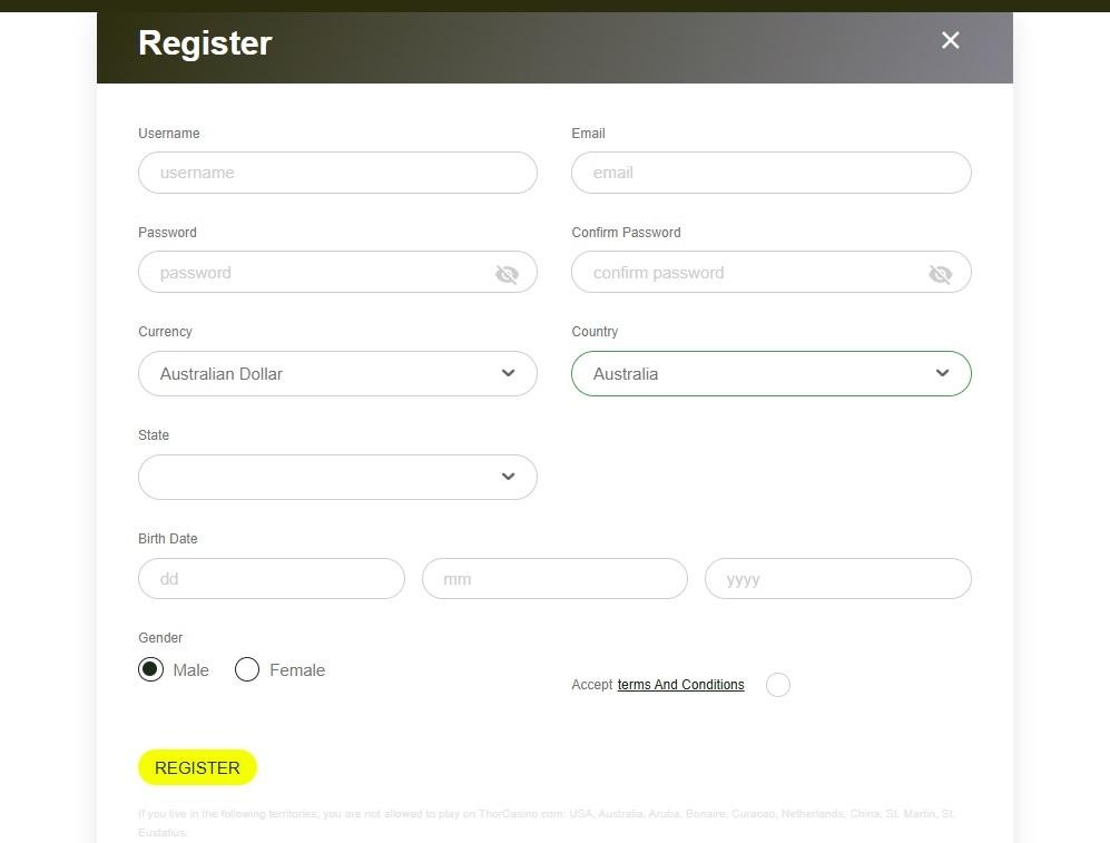 Thor Casino Review - 2025 20 Thor Casino Review - 2025