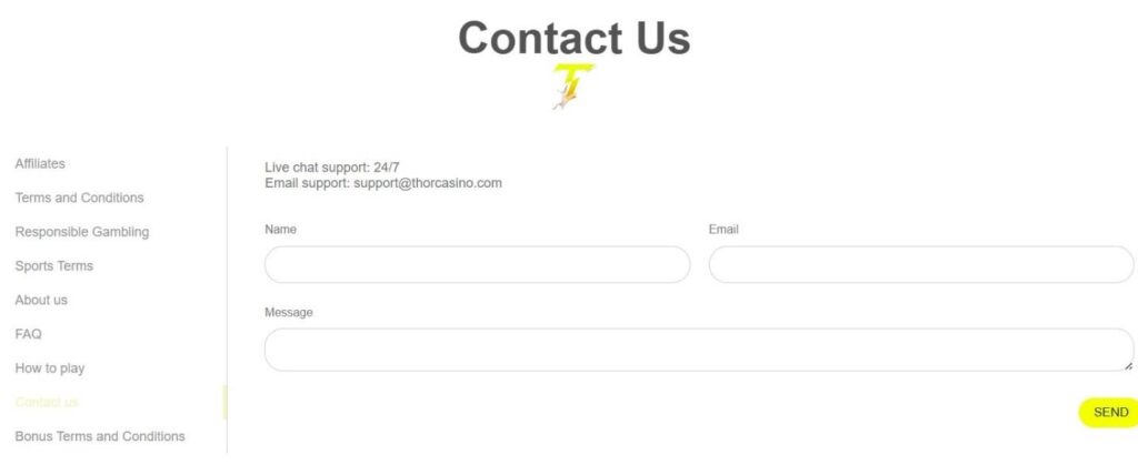 Thor Casino Review - 2025 22 Thor Casino Review - 2025