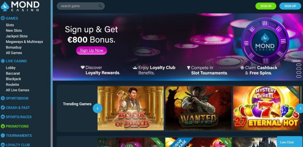 Mond Casino Review - 2025 2 Mond Casino Review - 2025