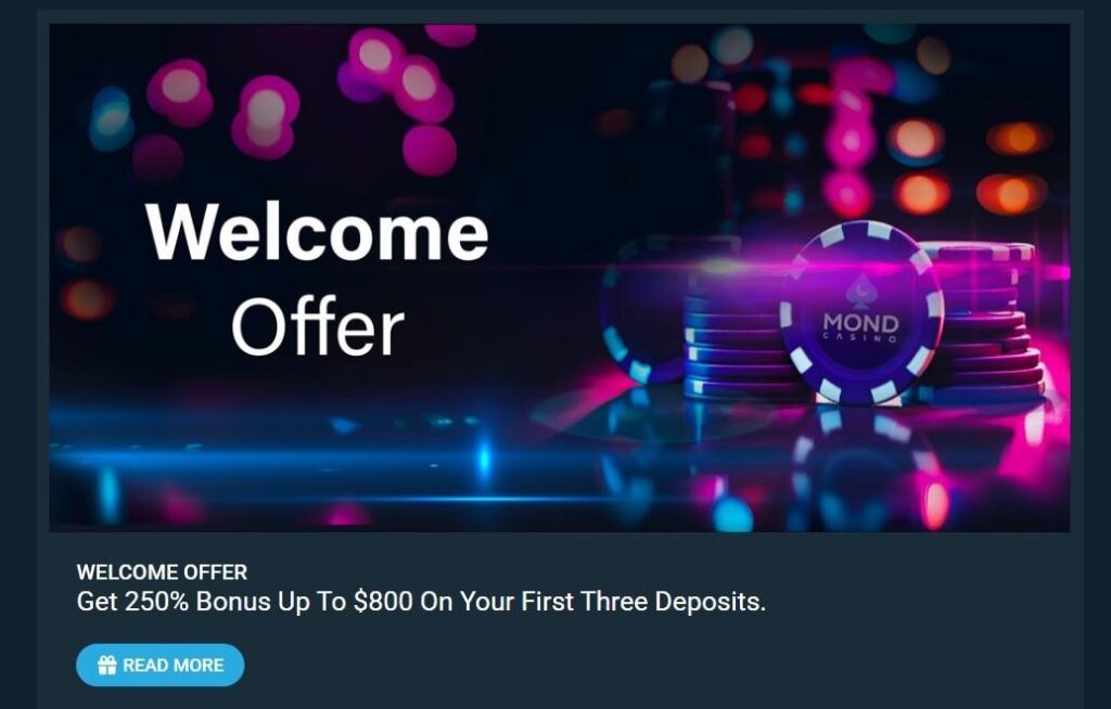 Mond Casino Review - 2025 3 Mond Casino Review - 2025