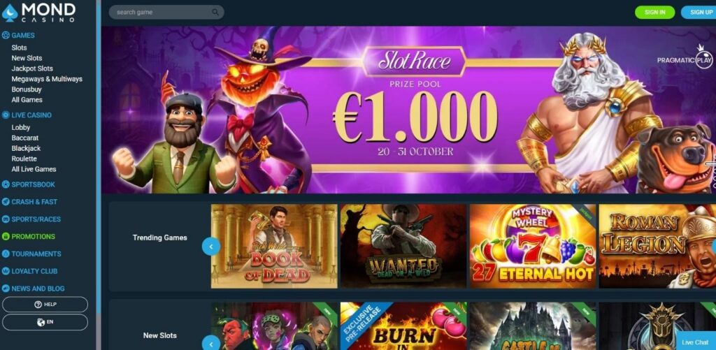 Mond Casino Review - 2025 26 Mond Casino Review - 2025