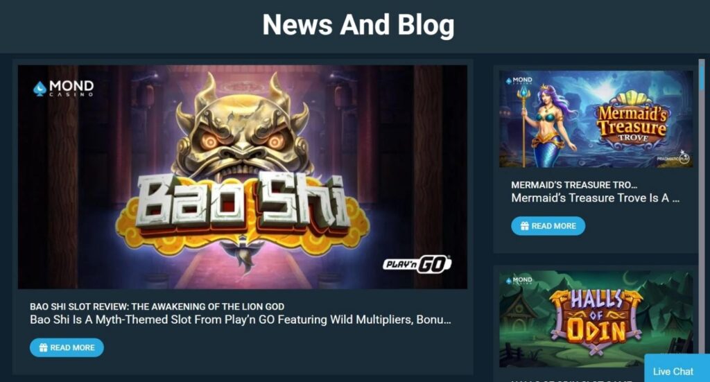 Mond Casino Review - 2025 28 Mond Casino Review - 2025
