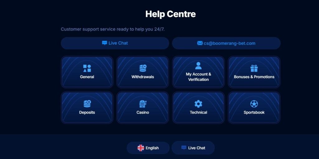 Boomerang-Bet Casino Review - 2025