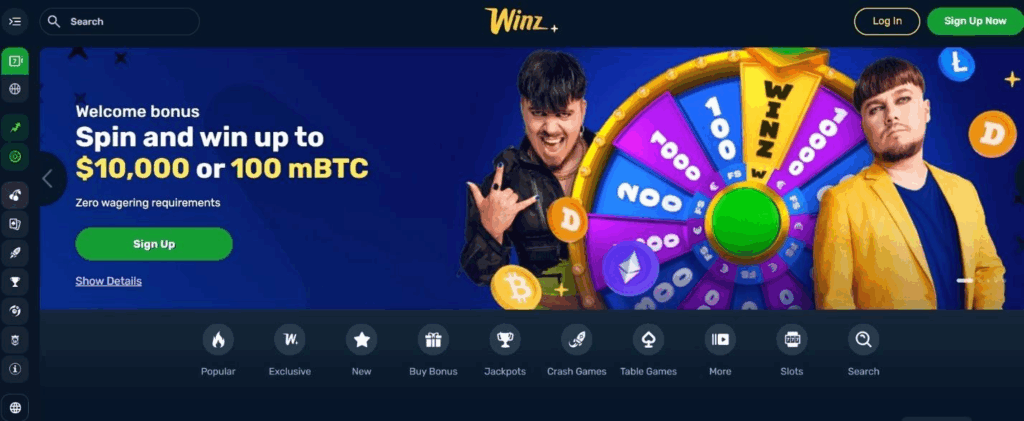 Winz.io Casino Review - 2026