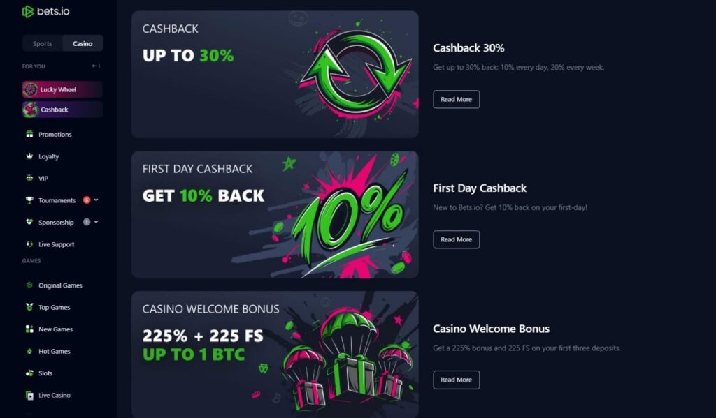 Bets io Casino Review - 2025 4 Bets io Casino Review - 2025