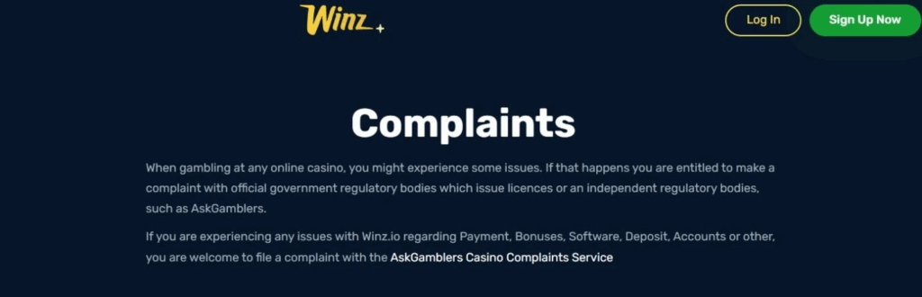 Winz.io Casino Review - 2026