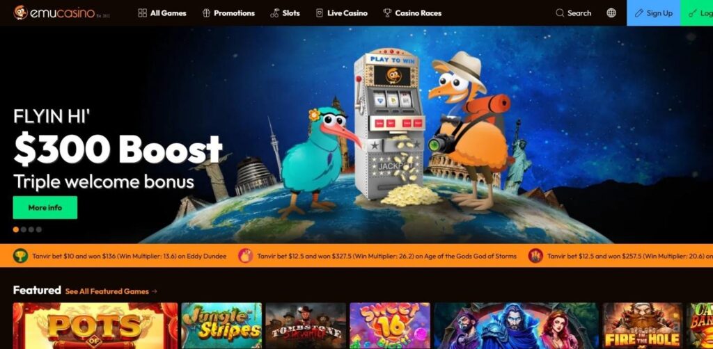 Emu Casino Review - 2025