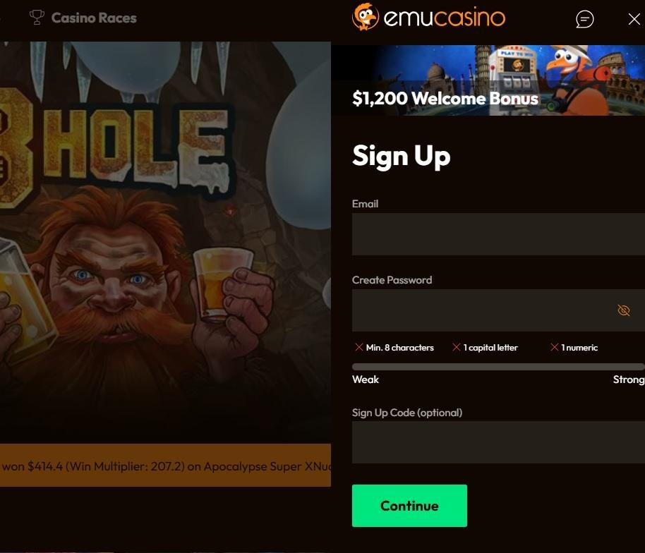 Emu Casino Review - 2025