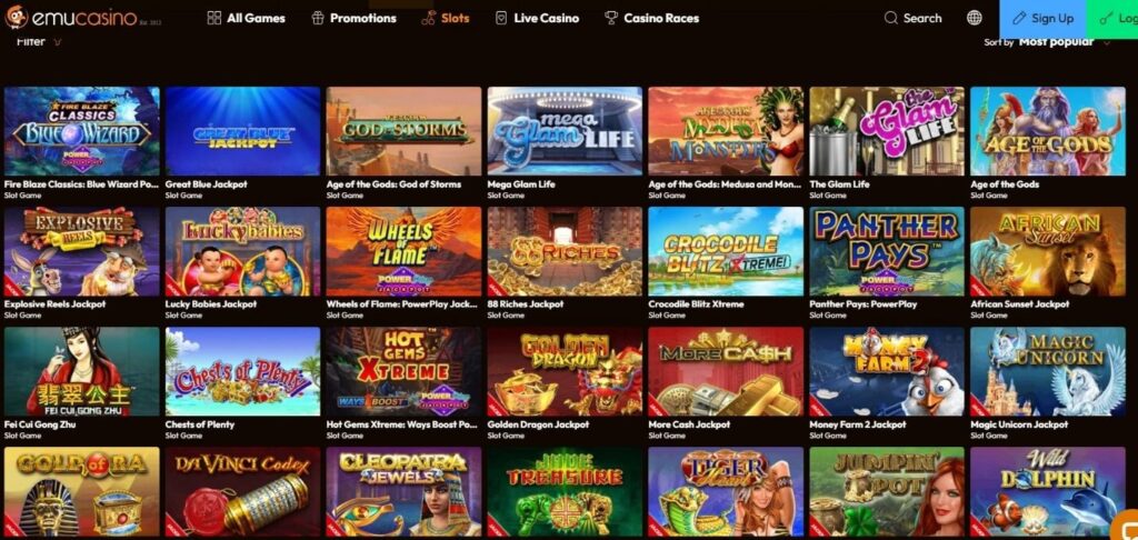 Emu Casino Review - 2025