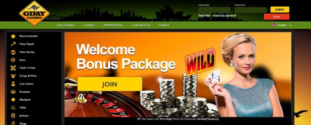 Gday Casino Review - 2026 3 Gday Casino Review - 2026